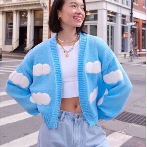 Cloudy with a Chance of Cuteness Puff Cardigan